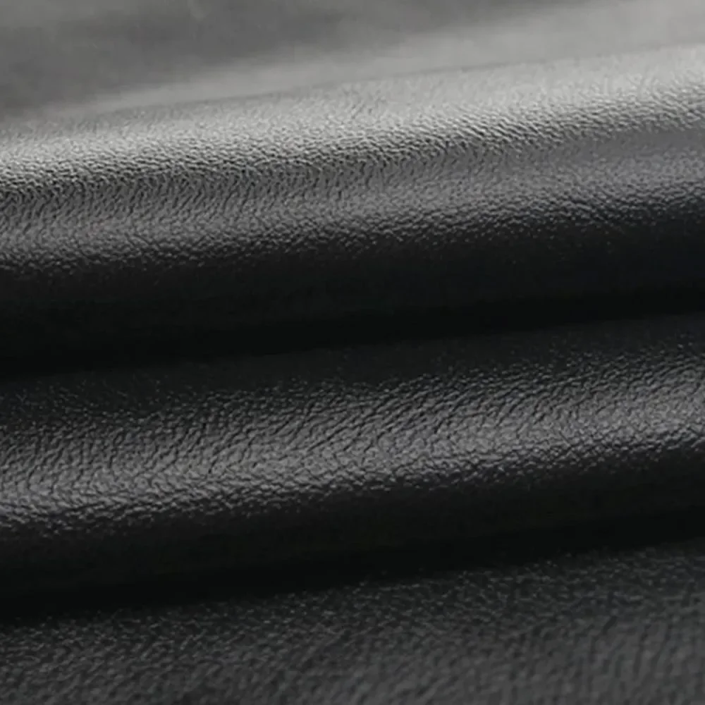 Black Leather Gloves